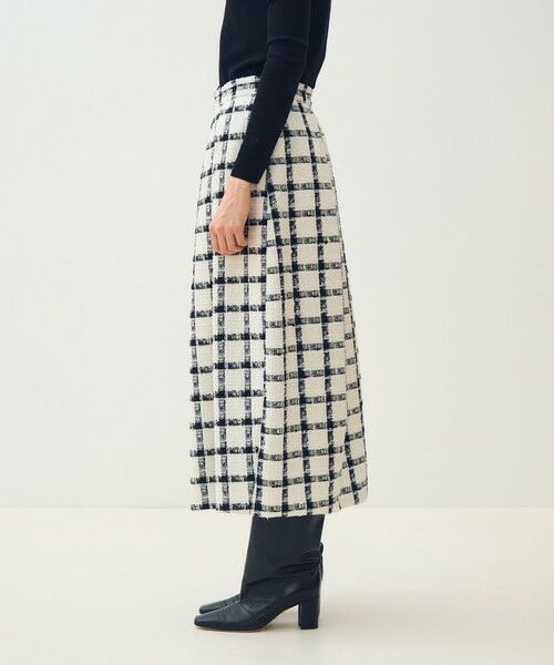 TOMORROWLAND / トゥモローランド ロング・マキシ丈スカート | タッタースパンコール タックバレルスカート | 詳細3