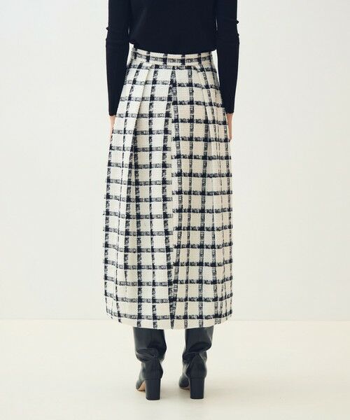 TOMORROWLAND / トゥモローランド ロング・マキシ丈スカート | タッタースパンコール タックバレルスカート | 詳細4
