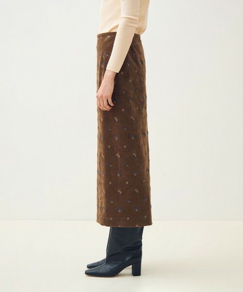 TOMORROWLAND / トゥモローランド ロング・マキシ丈スカート | フルーロンベル Iラインスカート | 詳細3