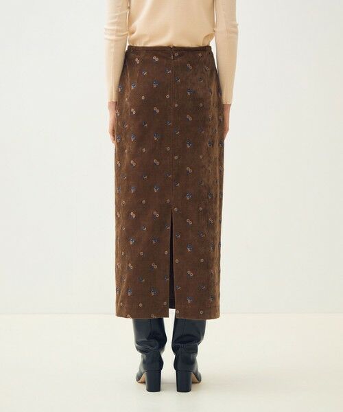 TOMORROWLAND / トゥモローランド ロング・マキシ丈スカート | フルーロンベル Iラインスカート | 詳細4