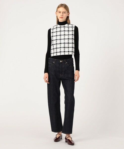 TOMORROWLAND / トゥモローランド ベスト | タッタースパンコール 2-wayジレ | 詳細1