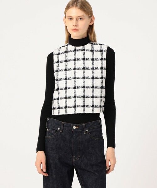 TOMORROWLAND / トゥモローランド ベスト | タッタースパンコール 2-wayジレ | 詳細2