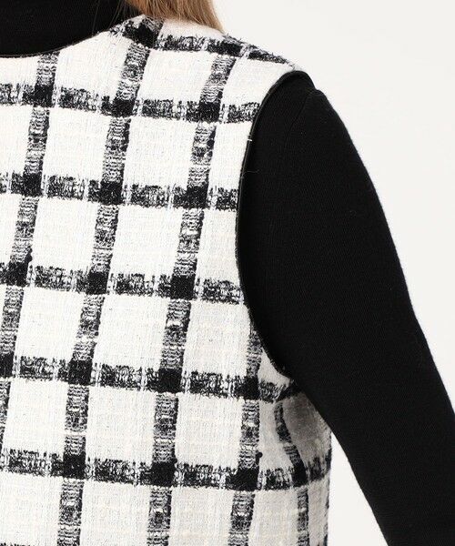 TOMORROWLAND / トゥモローランド ベスト | タッタースパンコール 2-wayジレ | 詳細7