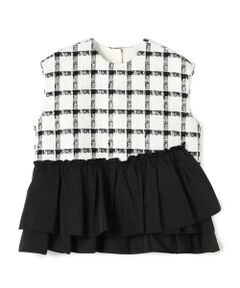 TOMORROWLAND / トゥモローランド その他トップス | タッタースパンコール ティアードフリルトップス