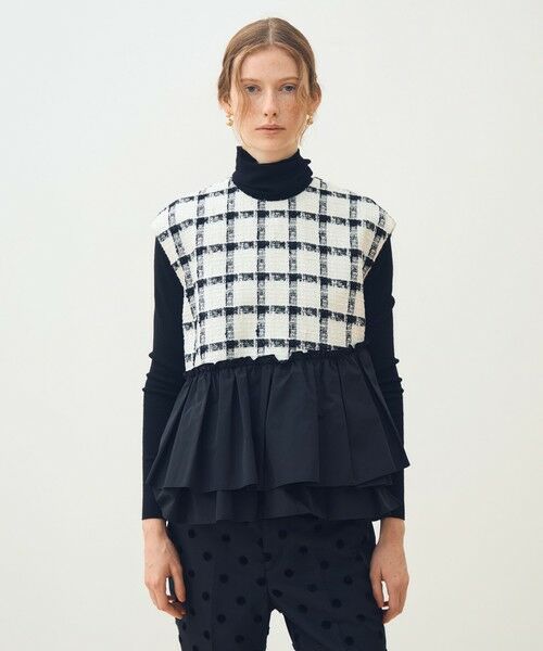 TOMORROWLAND / トゥモローランド その他トップス | タッタースパンコール ティアードフリルトップス | 詳細2