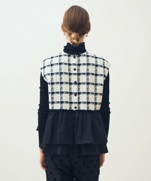 TOMORROWLAND / トゥモローランド その他トップス | タッタースパンコール ティアードフリルトップス | 詳細4