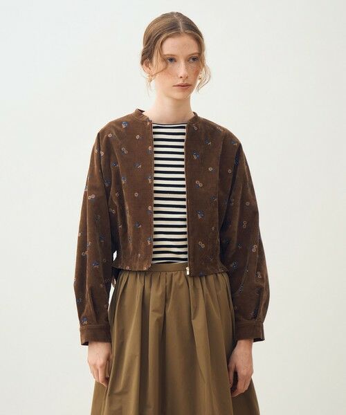 TOMORROWLAND / トゥモローランド ブルゾン | フルーロンベル ジップアップブルゾン | 詳細2