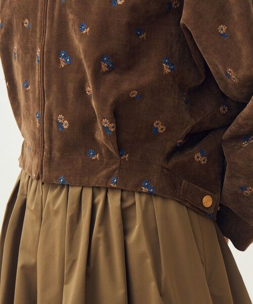 TOMORROWLAND / トゥモローランド ブルゾン | フルーロンベル ジップアップブルゾン | 詳細8