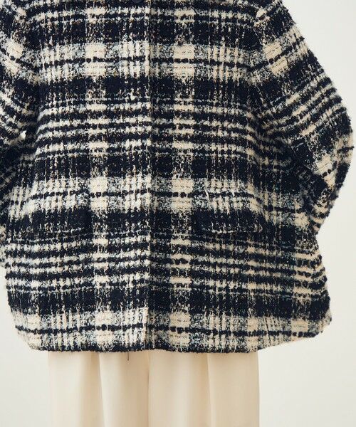 TOMORROWLAND / トゥモローランド その他アウター | オーロラグレンチェック Aラインコート | 詳細9