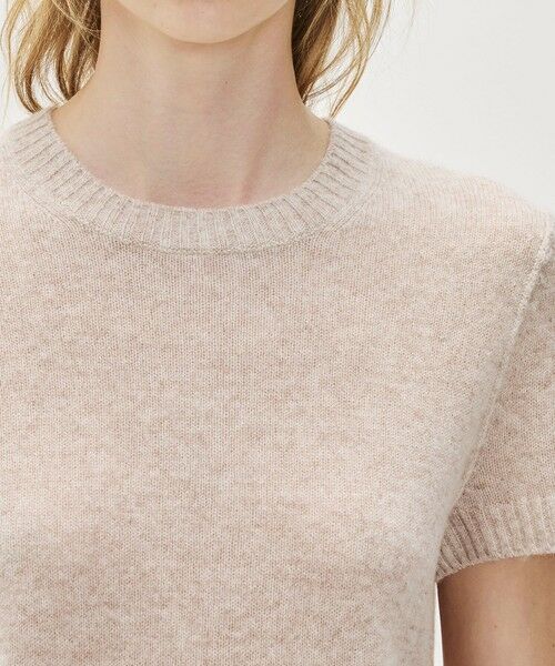 TOMORROWLAND / トゥモローランド ニット・セーター | ソフトフェザーウェイト カシミヤ ハーフスリーブニット WOKC3186 | 詳細5