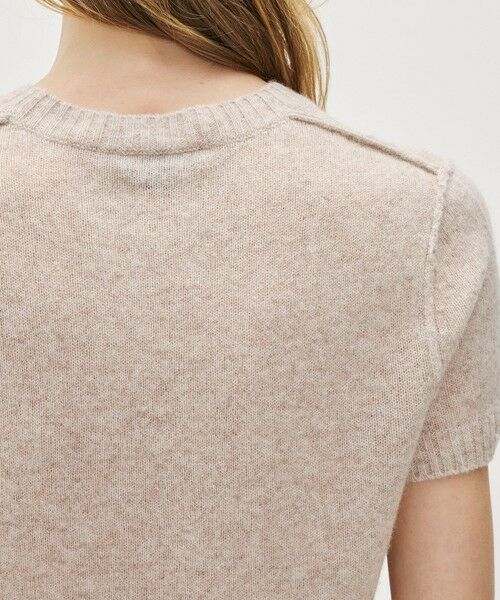 TOMORROWLAND / トゥモローランド ニット・セーター | ソフトフェザーウェイト カシミヤ ハーフスリーブニット WOKC3186 | 詳細6