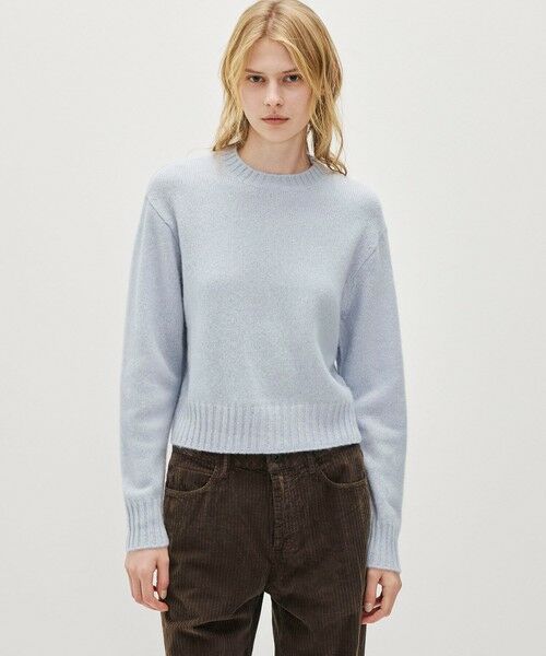 TOMORROWLAND / トゥモローランド ニット・セーター | ライトウェイト カシミヤ クルーネックニット WLTC3249 | 詳細2