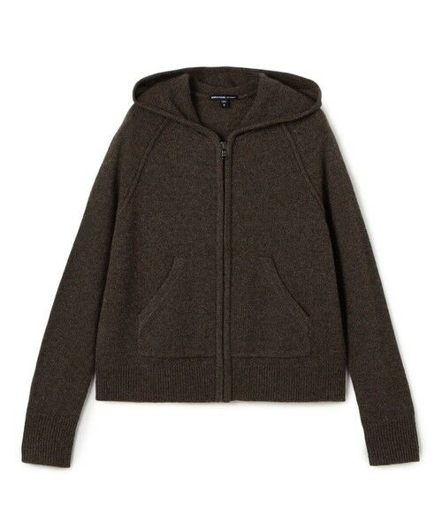 TOMORROWLAND / トゥモローランド ニット・セーター | リサイクルカシミヤ ジップアップパーカ WRBC2582（49 ダークブラウン）