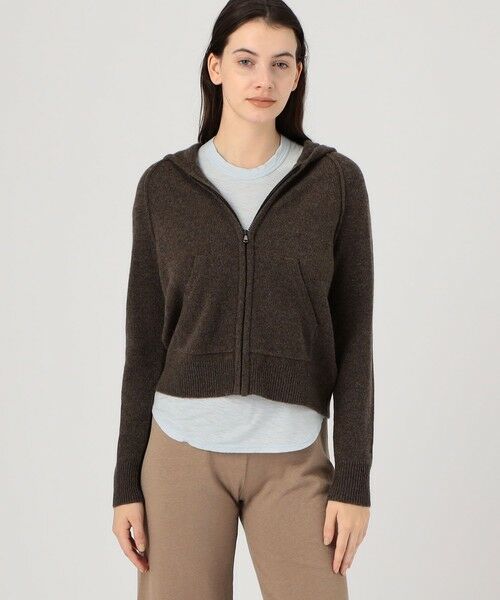 TOMORROWLAND / トゥモローランド ニット・セーター | リサイクルカシミヤ ジップアップパーカ WRBC2582 | 詳細2