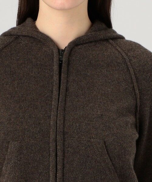 TOMORROWLAND / トゥモローランド ニット・セーター | リサイクルカシミヤ ジップアップパーカ WRBC2582 | 詳細5