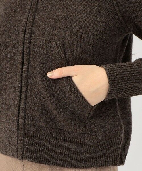 TOMORROWLAND / トゥモローランド ニット・セーター | リサイクルカシミヤ ジップアップパーカ WRBC2582 | 詳細8