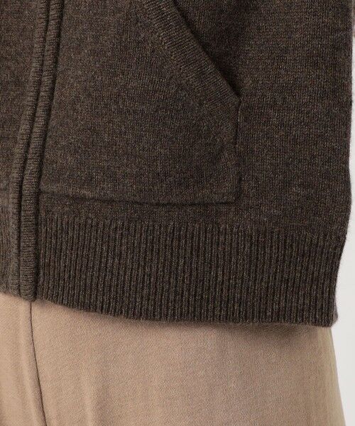 TOMORROWLAND / トゥモローランド ニット・セーター | リサイクルカシミヤ ジップアップパーカ WRBC2582 | 詳細9