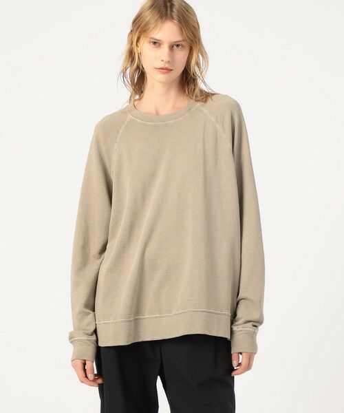 TOMORROWLAND / トゥモローランド スウェット | バックパイルスエット ラグランスリーブプルオーバー WXA3657 | 詳細2