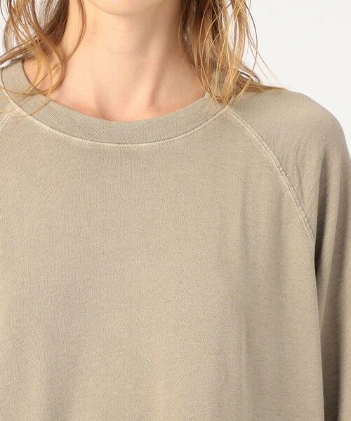 TOMORROWLAND / トゥモローランド スウェット | バックパイルスエット ラグランスリーブプルオーバー WXA3657 | 詳細5