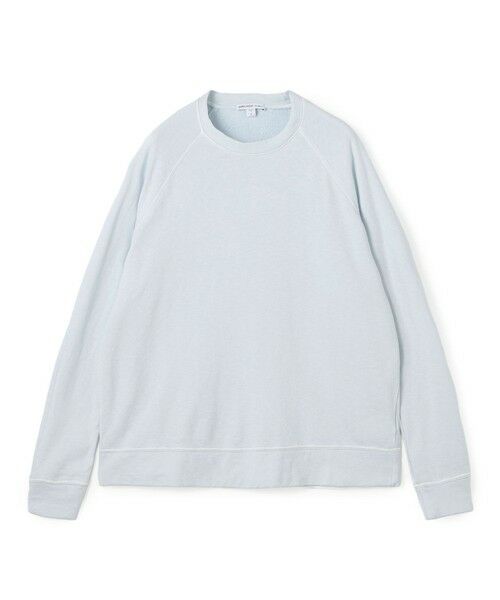 TOMORROWLAND / トゥモローランド スウェット | バックパイルスエット ラグランスリーブプルオーバー WXA3657（61 ライトブルー）