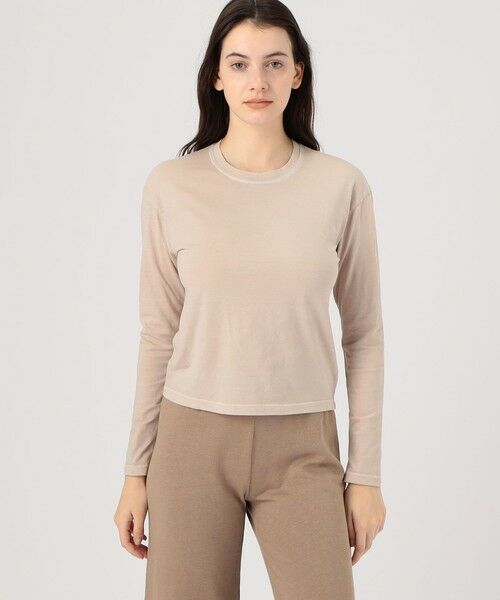 TOMORROWLAND / トゥモローランド カットソー | ベーシック クルーネックプルオーバー WLJ3113 | 詳細2