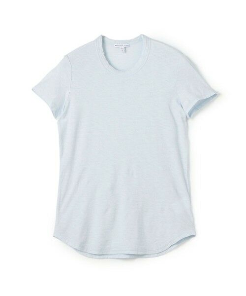 TOMORROWLAND / トゥモローランド Tシャツ | スラブジャージー クルーネックTシャツ WUA3037（61 ライトブルー）