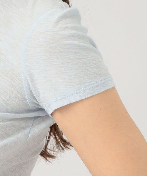 TOMORROWLAND / トゥモローランド Tシャツ | スラブジャージー クルーネックTシャツ WUA3037 | 詳細7