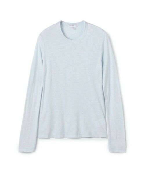 TOMORROWLAND / トゥモローランド カットソー | スラブジャージー ロングスリーブプルオーバー WUA3361（61 ライトブルー）
