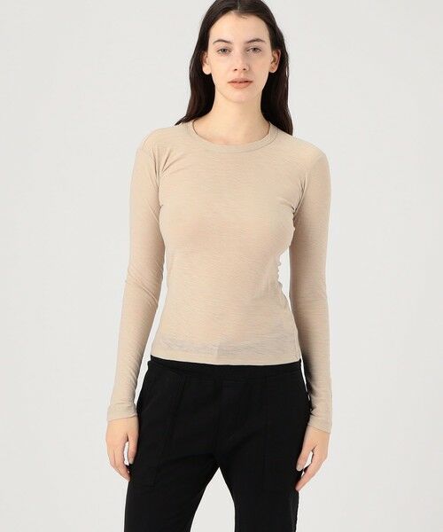 TOMORROWLAND / トゥモローランド カットソー | スラブジャージー ロングスリーブプルオーバー WUA3361 | 詳細2