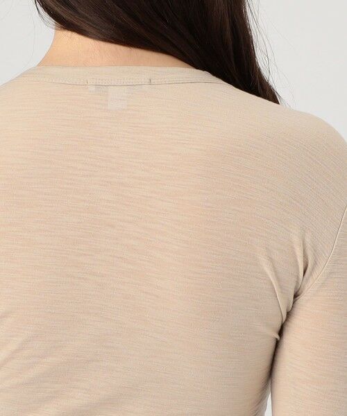 TOMORROWLAND / トゥモローランド カットソー | スラブジャージー ロングスリーブプルオーバー WUA3361 | 詳細6