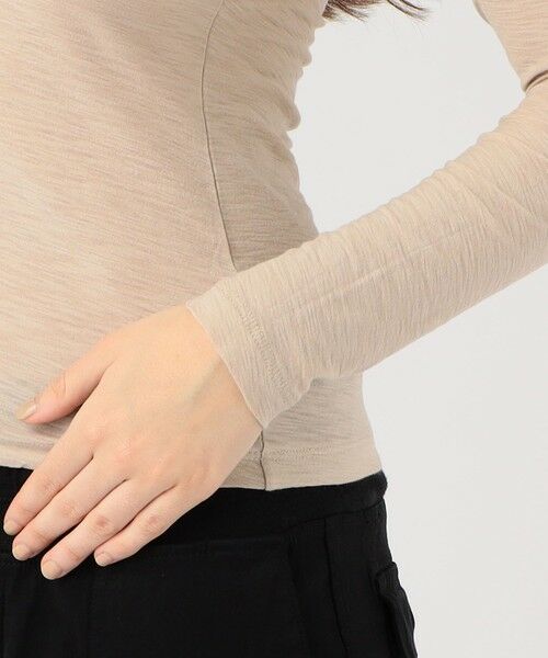 TOMORROWLAND / トゥモローランド カットソー | スラブジャージー ロングスリーブプルオーバー WUA3361 | 詳細7