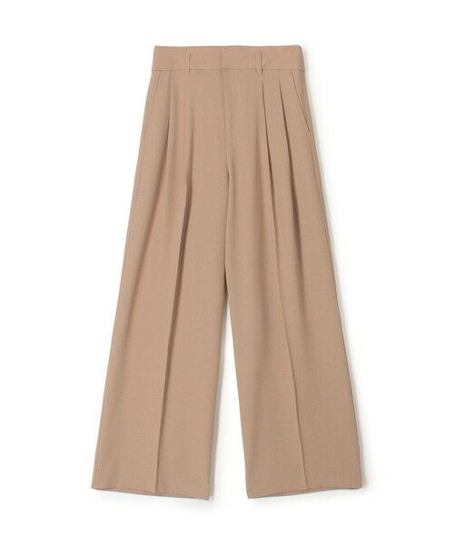TOMORROWLAND / トゥモローランド スラックス・ドレスパンツ | プリーツトラウザー WTWT1096（41 ライトベージュ）