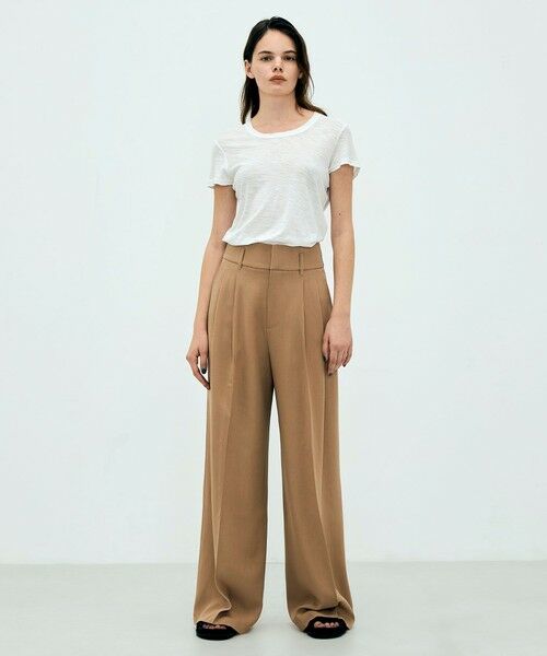 TOMORROWLAND / トゥモローランド スラックス・ドレスパンツ | プリーツトラウザー WTWT1096 | 詳細1