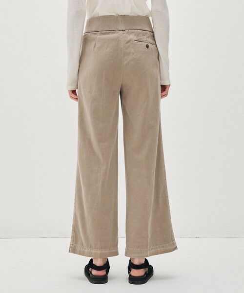 TOMORROWLAND / トゥモローランド その他パンツ | リブウエスト ワイドレッグパンツ WCGT1099 | 詳細4