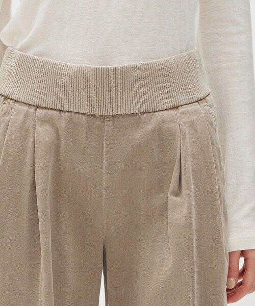 TOMORROWLAND / トゥモローランド その他パンツ | リブウエスト ワイドレッグパンツ WCGT1099 | 詳細5