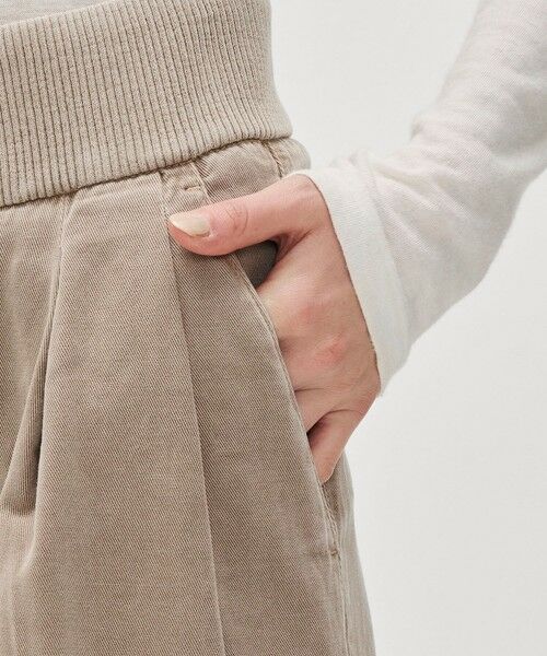 TOMORROWLAND / トゥモローランド その他パンツ | リブウエスト ワイドレッグパンツ WCGT1099 | 詳細7