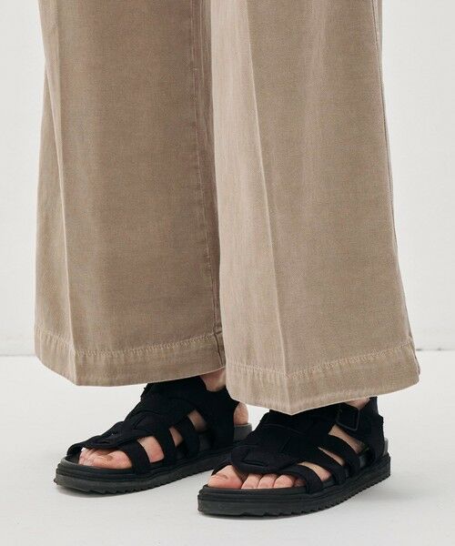 TOMORROWLAND / トゥモローランド その他パンツ | リブウエスト ワイドレッグパンツ WCGT1099 | 詳細8
