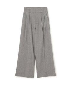 TOMORROWLAND / トゥモローランド スラックス・ドレスパンツ | ウールカシミヤブレンド プリーツトラウザーパンツ WWWF1096