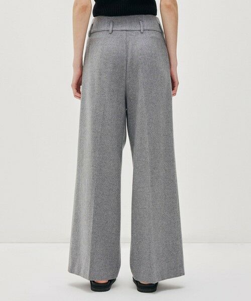 TOMORROWLAND / トゥモローランド スラックス・ドレスパンツ | ウールカシミヤブレンド プリーツトラウザーパンツ WWWF1096 | 詳細4