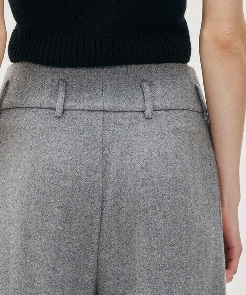 TOMORROWLAND / トゥモローランド スラックス・ドレスパンツ | ウールカシミヤブレンド プリーツトラウザーパンツ WWWF1096 | 詳細6