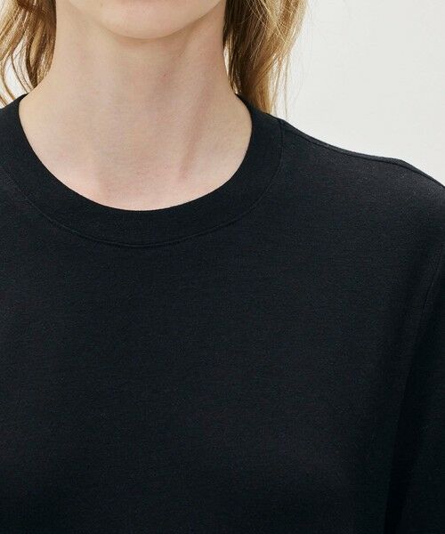 TOMORROWLAND / トゥモローランド ロング・マキシ丈ワンピース | メランジジャージーロングスリーブドレス WMTP6986 | 詳細4