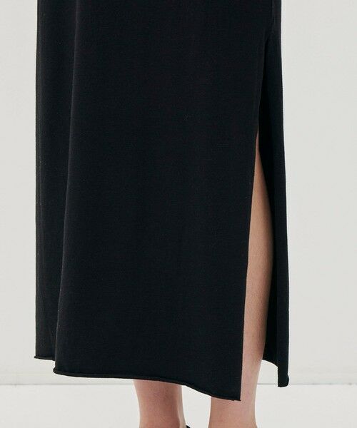 TOMORROWLAND / トゥモローランド ロング・マキシ丈ワンピース | メランジジャージーロングスリーブドレス WMTP6986 | 詳細7