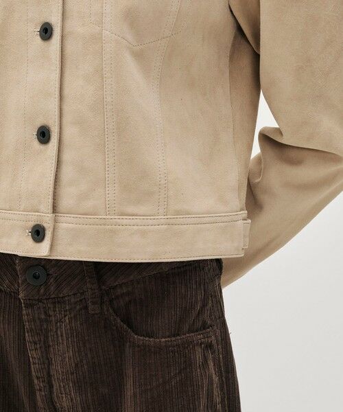 TOMORROWLAND / トゥモローランド ブルゾン | スエードシュランケンジャケット WSGS2668 | 詳細10