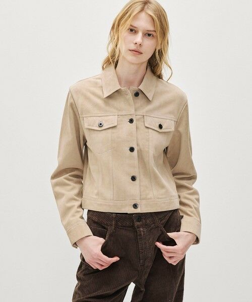 TOMORROWLAND / トゥモローランド ブルゾン | スエードシュランケンジャケット WSGS2668 | 詳細2