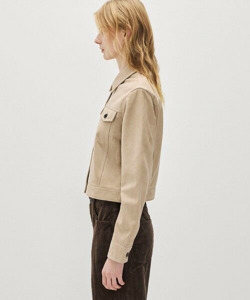 TOMORROWLAND / トゥモローランド ブルゾン | スエードシュランケンジャケット WSGS2668 | 詳細3