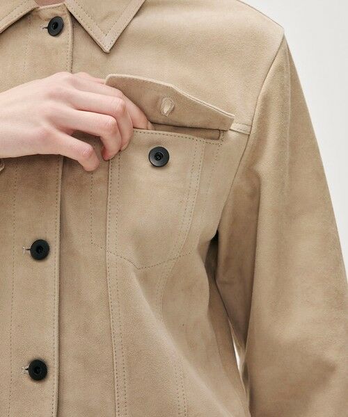 TOMORROWLAND / トゥモローランド ブルゾン | スエードシュランケンジャケット WSGS2668 | 詳細8