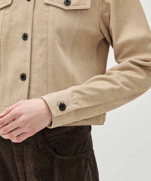 TOMORROWLAND / トゥモローランド ブルゾン | スエードシュランケンジャケット WSGS2668 | 詳細9