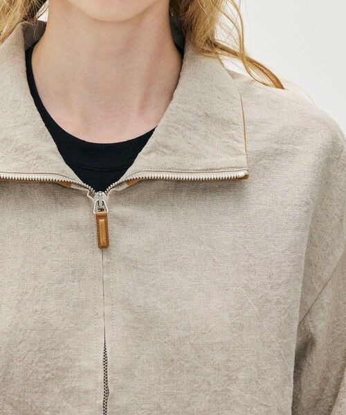 TOMORROWLAND / トゥモローランド ブルゾン | リネントラックジャケット WLAL2690 | 詳細5