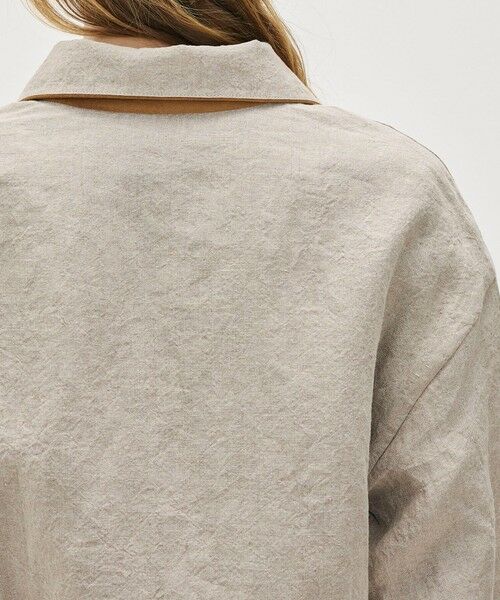 TOMORROWLAND / トゥモローランド ブルゾン | リネントラックジャケット WLAL2690 | 詳細7