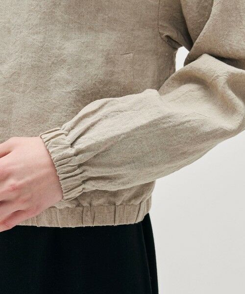 TOMORROWLAND / トゥモローランド ブルゾン | リネントラックジャケット WLAL2690 | 詳細8